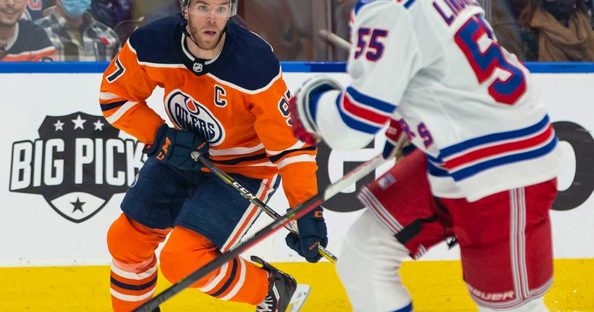 Oilers rally to beat Rangers on Kevin Lowe banner-raising night | SaltWire