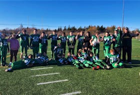 The bantam Summerside Spartans are the 2021 Ed Hilton Bowl winners. 