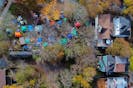 FOR FILE:
An aerial view of some of the tents for the homeless in Meagher Park, aka The People's Park in Halifax Monday November 8, 2021. 

TIM KROCHAK PHOTO
