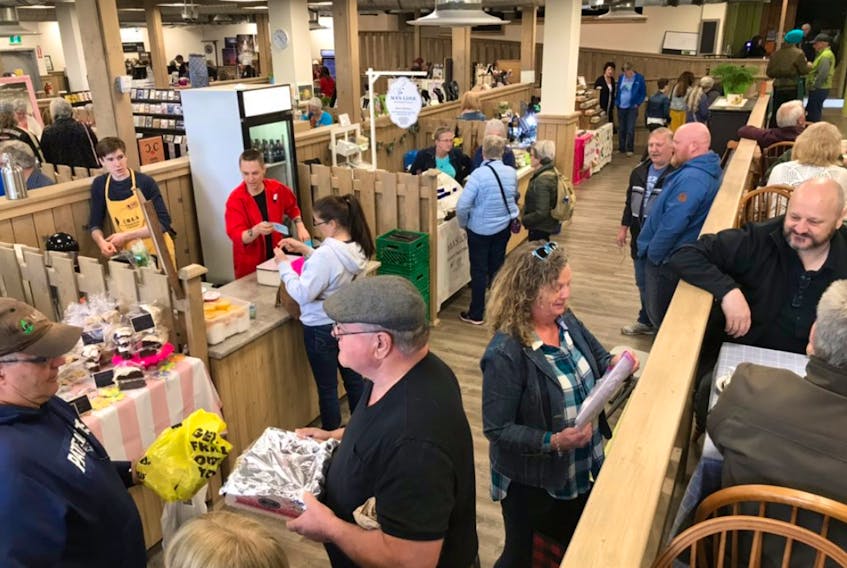 A large crowd is seen at the Cape Breton Farmers’ Market in this photograph taken in pre-COVID-19 times. The manager of the popular Sydney market says the cooperative that runs it is being charged an exorbitant amount for electricity it doesn’t use. CAPE BETON POST FILE PHOTO