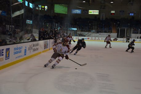 No shortage of P.E.I. players in QMJHL game between Islanders, Titan