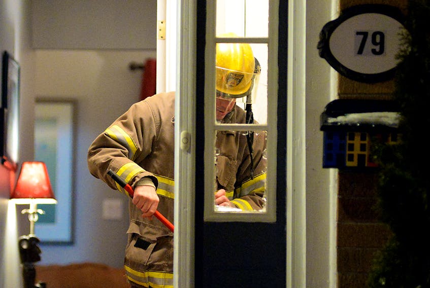 Concerned neighbours may have averted a more serious situation when they heard smoke alarms going off in a nearby home Saturday night. Keith Gosse/The Telegram