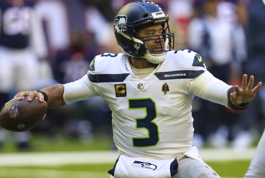 Russell Wilson and the Seahawk are linked up with Canada.