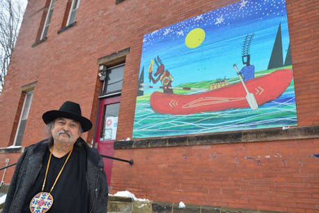 VIDEO: Mural by Mi’kmaw artist Alan Syliboy officially unveiled at Kings County Museum in Kentville