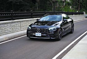 Driving the 2021 Mercedes-AMG E 53 Coupe is like riding on a cushion. Chris Balcerak/Postmedia News