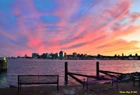 The Halifax skyline is truly beautiful! Warren Hoeg captured what he titled “twilight splendor” from Alderney Landing in Dartmouth, N.S. You’re always treated to a great view of the city from the Dartmouth side. Thank you for sharing, Warren.

Beginning Monday, I will be showcasing holiday photos from across Atlantic Canada. Whether it be your Christmas tree, decorations, displays or even pets! Send me your photos by email for a chance to be featured: weather@saltwire.com.