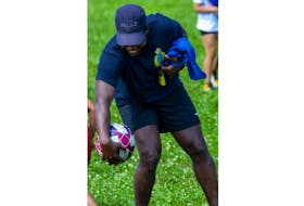 Const. Kwame Amoateng is making a difference and being a role model for youth by hosting sport and educational programming for the communities he serves. PHOTO CREDIT: Contributed.