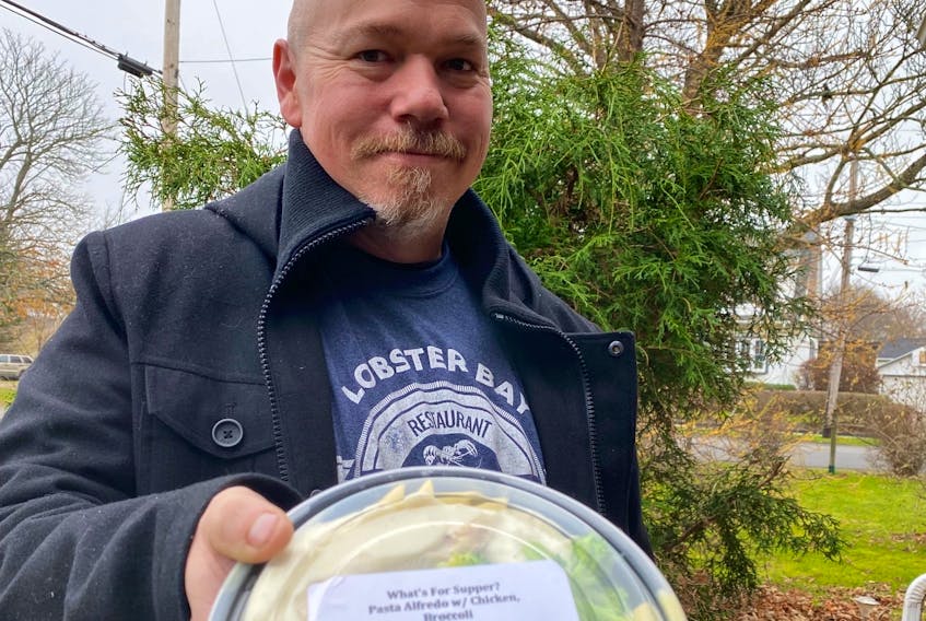 Jonathan Joseph owner of Ye Olde Argyler Lodge in Argyle, has started a new food service program called “What’s For Supper”. The program features individually portioned comfort foods in microwave safe containers. "They're perfect for seniors, work lunches, busy moms, and fishermen," he says.