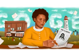 Nova Scotia rights activist ad and journalist Carrie Best was honoured with a Google Doodle on Friday, Dec. 17, 2021.