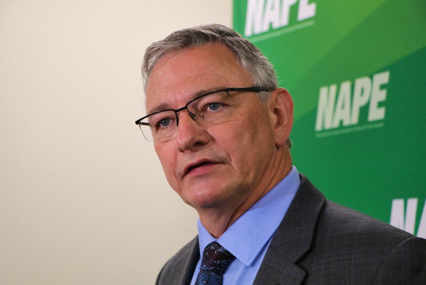 Jerry Earle, president of the Newfoundland and Labrador Association of Public and Private Employees (NAPE).