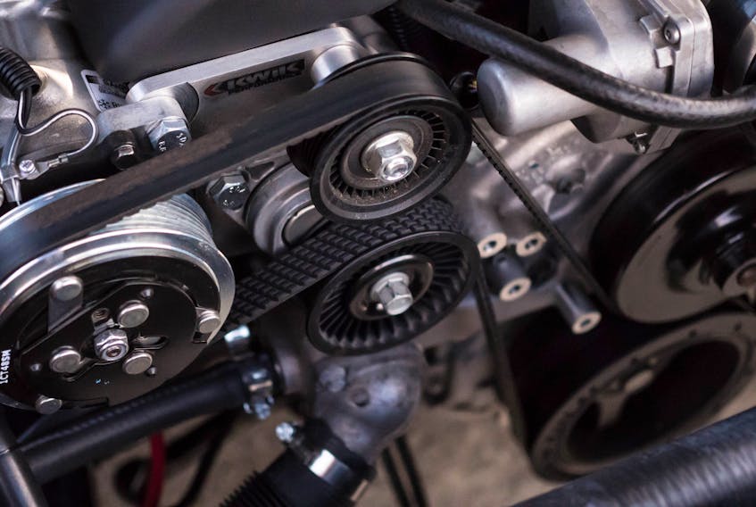 When engine drive belt pulleys fail, it’s usually caused by a bearing fault. Chad Kirchoff photo/Unsplash