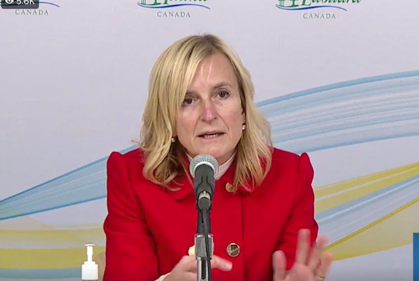 Chief public health officer Dr. Heather Morrison announces 29 new cases of COVID-19 in P.E.I. on Dec. 21, 2021.