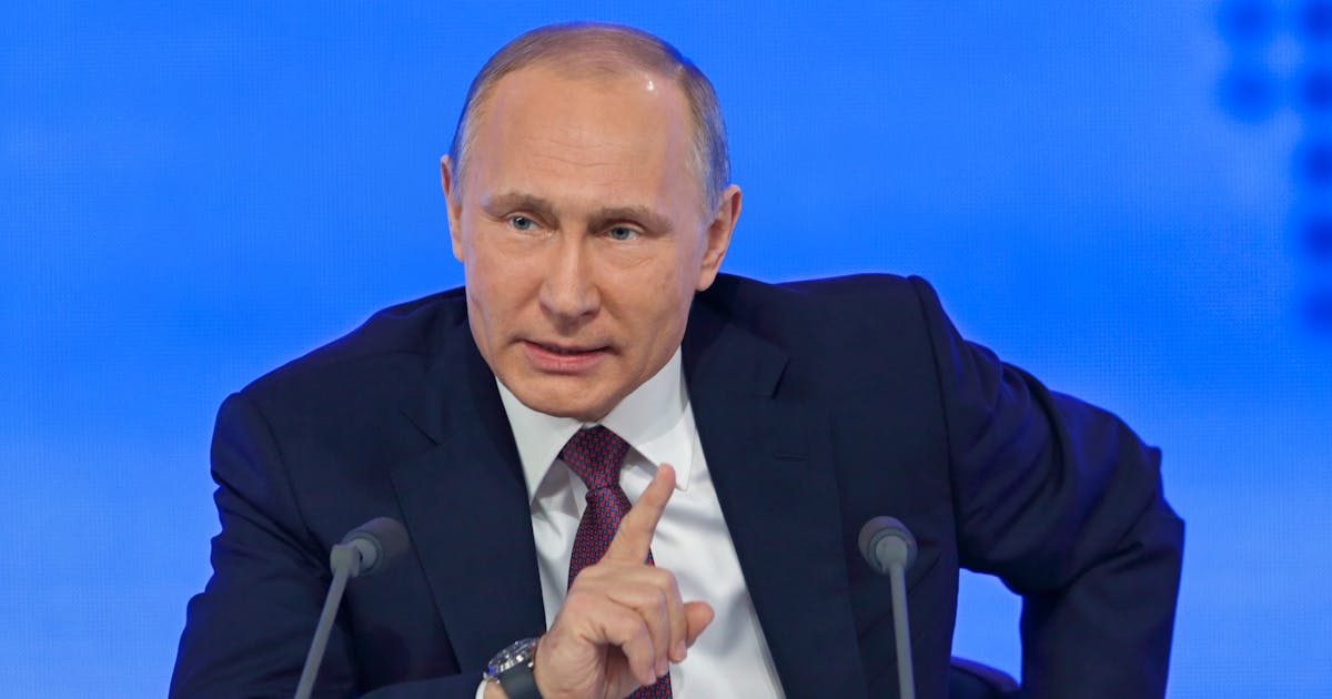 Gvena Daiere: Vladimira Putina humors |  Sāls stieple