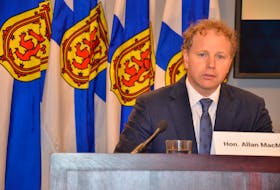 Finance Minister Allan MacMaster provided an update to the provincial budget for the 2021-22 fiscal year on Dec. 21, which is now forecasting a surplus of $108.2 million. 