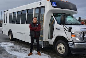 Neut Gould, the newly hired operations manager for Eskasoni Transit, said the new 20-passenger bus will make two trips between the Mi'kmaw community and Sydney daily. An eight-passenger van will be available for in-community transportation, with both services beginning early in the new year. ARDELLE REYNOLDS/CAPE BRETON POST