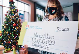Nancy Adams is the second P.E.I. resident to win $3 million on a Scratch’N Win ticket in one month. The $3 million prizes are the two largest Scratch’N Win prizes ever awarded in Atlantic Canada.