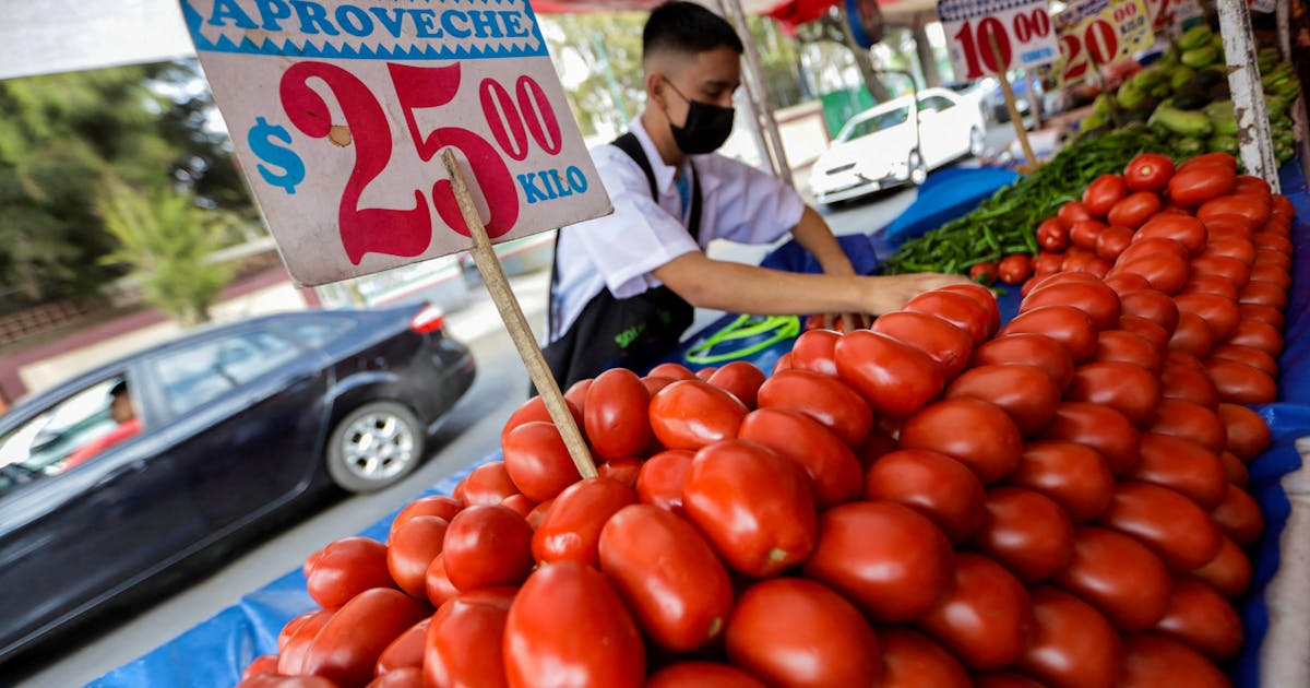 La inflación de México es menor a la prevista, pero los precios subyacentes son motivo de preocupación