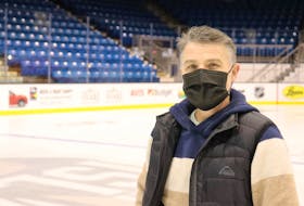 Adam Spence, Labour Market Facilitator with the National Ready Willing and Able Program at the P.E.I. Association for Community Living, is in the process of establishing a skating and hockey program called Ice Breakers for Islanders living with intellectual disabilities and autism spectrum disorder. 