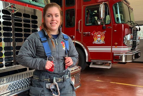 Justine Mabey has served in various roles with the Bible Hill Fire Brigade. Later this month, the 30-year-old will officially begin duties as the department’s second deputy chief. Her position marks a historic milestone, as she becomes the first female chief officer in the 75-year history of the brigade.