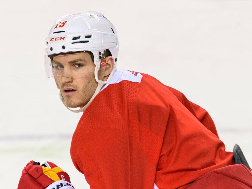 Flames' Andrew Mangiapane making a case for Team Canada