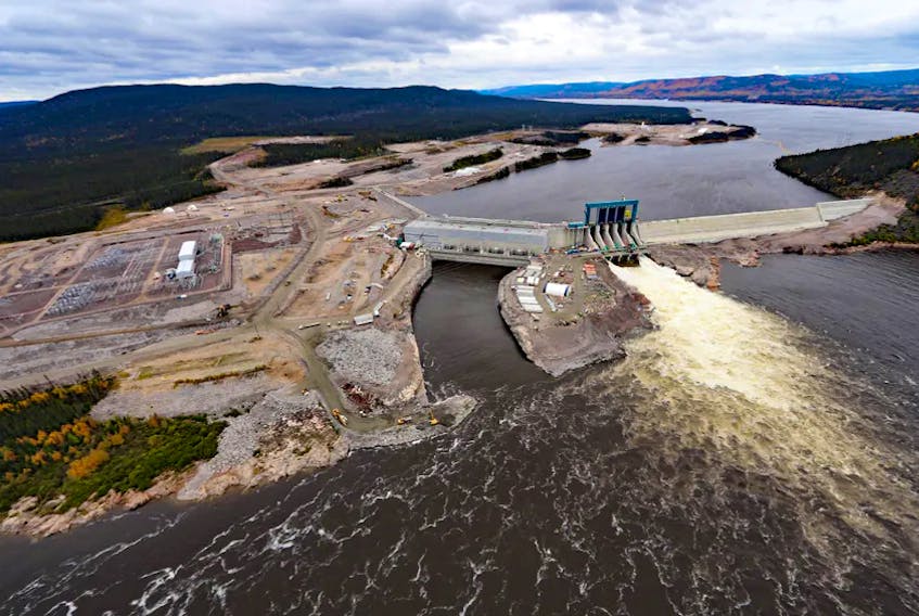 An aerial view of the Muskrat Falls site. - Contributed Nalcor