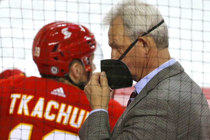 The Calgary Flames' current Pacific Division road-swing has reminded head coach Darryl Sutter the moment he realized he wanted to be back behind an NHL bench again.