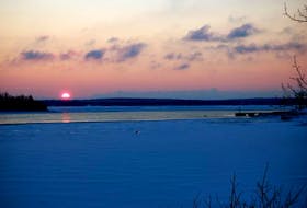 A sunrise on the Eastern Shore near Oyster Pond. - William J. Kilfoil