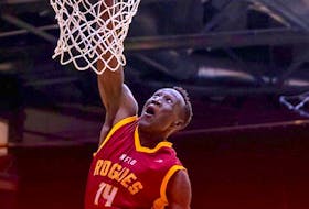 Deng Ring was one of nine Rogues to score in double figures Monday. — Newfoundland Rogues photo