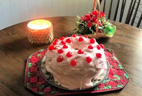 The cherry cake that takes centre stage on the table every Christmas in the Albracht family is a 100-year-old recipe passed down from "Grammie," Elmira Turner of Glace Bay.