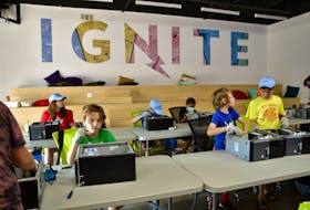 A Discovery Centre camp was held at Ignite's New Glasgow location this summer. 