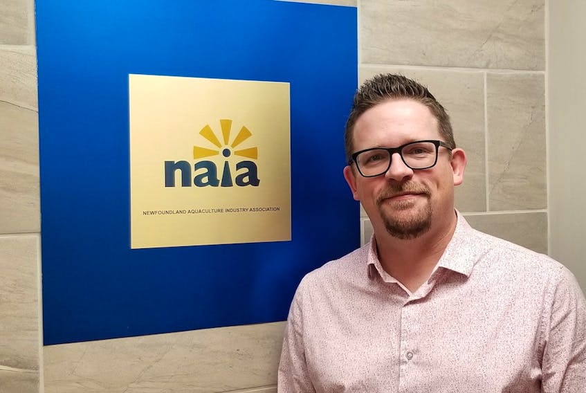 Jamie Baker, executive director of the Newfoudland and Labrador Aquaculture Industray Association (NAIA)