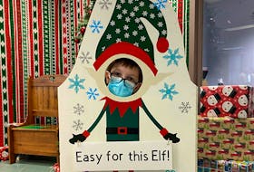 Ten-year-old Jaxon Clarke of Corner Brook said the pain of getting his first COVID-19 vaccination was worth it. He followed up getting his vaccine with a stop at the elf-themed photo booth set up at the Western Health vaccination clinic in Corner Brook.

