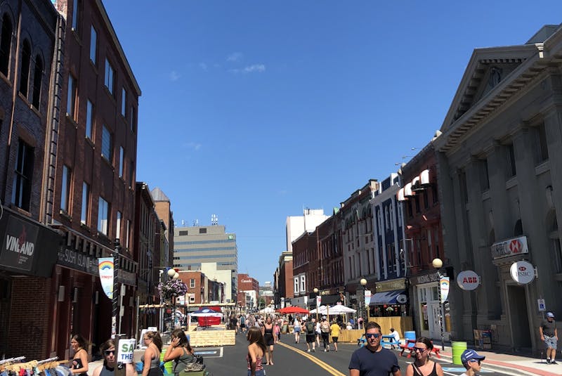This summer's pedestrian mall in downtown St. John's will include more mobile vendors. - SaltWire Network file photo
