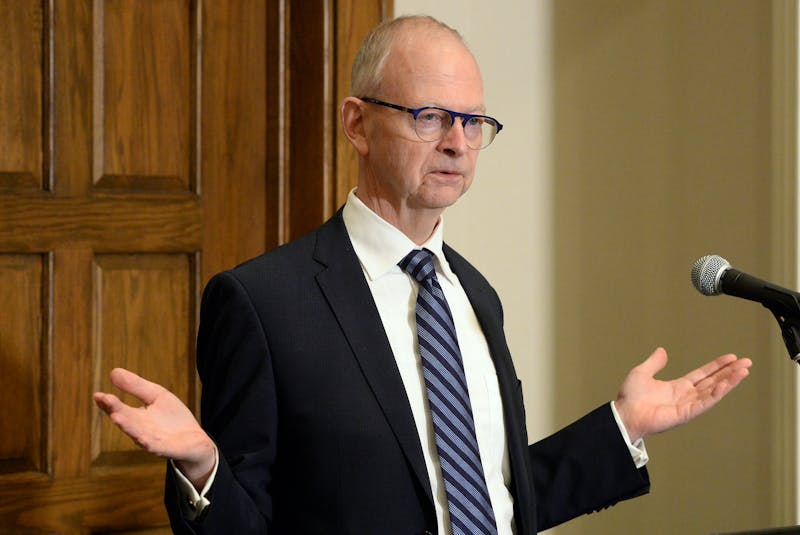 Ches Crosbie announced he was stepping down as leader of the PC Party of Newfoundland and Labrador Wednesday and that MHA David Brazil would step in as interim leader. — Keith Gosse/The Telegram