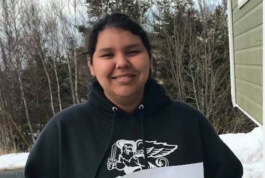 Jocelyn Francis was chosen as the winner of the Pictou District RCMP  coin design contest that was open to residents in Pictou Landing First Nation.
