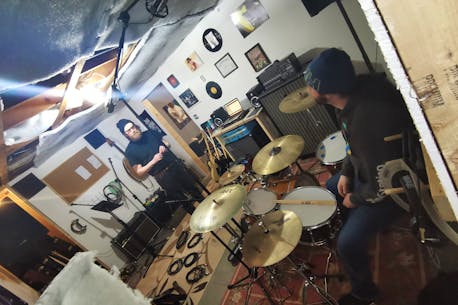 Pictou County rock and roll band StoneHouse builds their own home studio