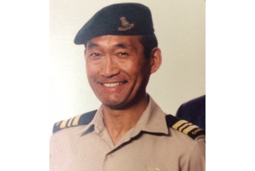  Maj. Ted Itani during his career in the Canadian Forces.