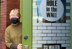 Debbie Dunham is excited to finally welcome patrons to Hole in the Wall, a new upscale dining establishment on Water Street in Windsor.