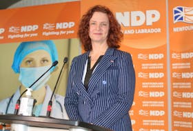 NDP Leader Alison Coffin.
