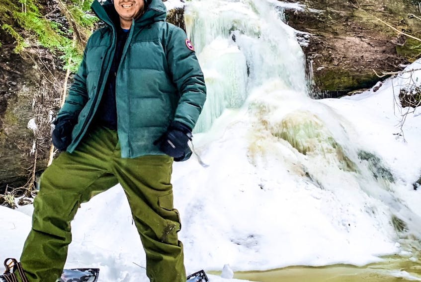 Wallace Bernard is a band councillor in We'koqma'q First Nation, and loves to explore Cape Breton Island. He said being in nature has a positive effect on his mental health. CONTRIBUTED