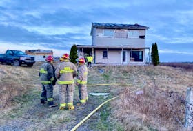 Firefighters were called out to a fire at an abandoned home in Melbourne, Yarmouth County, the morning of April 14. Fortunately the small fire had been spotted early, and was knocked down quickly before it spread. TINA COMEAU • TRICOUNTY VANGUARD
