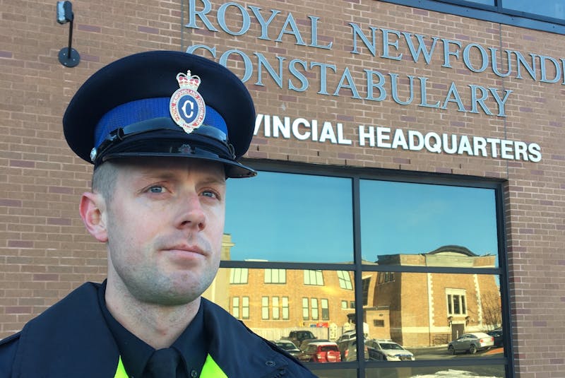 Const. James Cadigan of the Royal Newfoundland Constabulary. TELEGRAM FILE PHOTO - File Photo