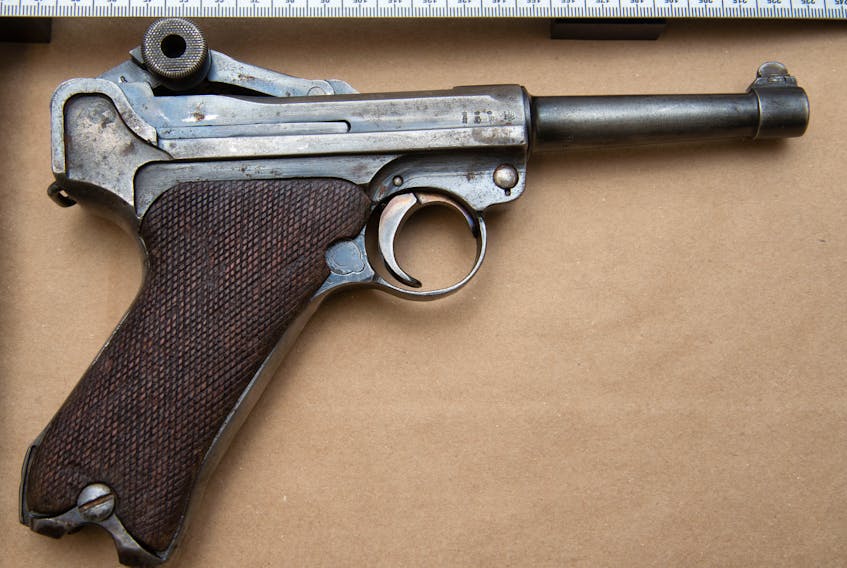 April 14, 2021 - Halifax Regional Police recovered a loaded firearm that a man had tossed aside while trying to flee from officers who had stopped a car after a report of an impaired driver on Wednesday.  - HRP