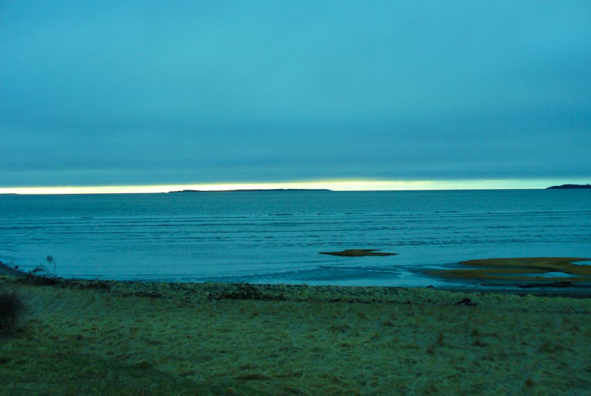 Lynn Mossman shared this photo of a sunrise on Sand Dollar Beach in Rosebay, N.S. She said it looked like "two oceans or two skies" mirroring each other. Thank you for the photo, Lynn.