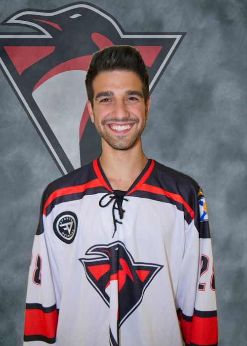 East Hants Penguins' Adam Perruzza is on a scoring tear in the Nova Scotia Junior Hockey League playoffs with 17 goals and 13 assists in 13 games. - Contributed