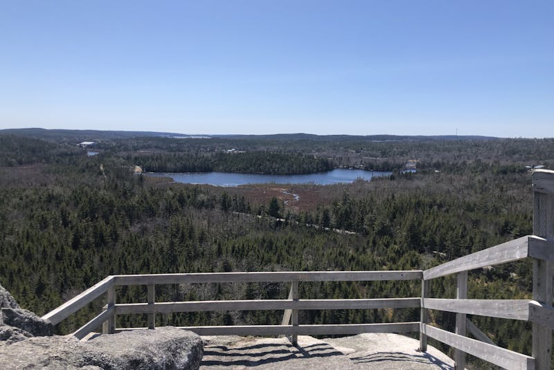 As you step out onto the lookout at Skull Rock, the view will take your breath away, says Heather Fegan, who also advises staying well back from the barriers. - Heather Fegan