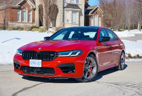  The BMW M5 Competition exists not merely as a high-priced toy for well-heeled motorheads, but as a laboratory for multiple forms of engineered performance. Brian Harper/Postmedia News