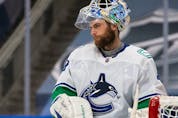 Braden Holtby will get the start in net on Sunday for the Vancouver Canucks as Thatcher Demko remains on the NHL's COVID-19 protocol list.