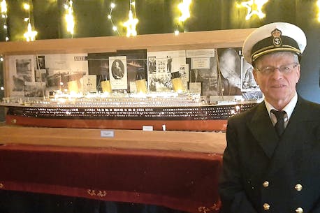 Carbonear's Ray Johnson produces a work of Titanic proportions, scaled down
