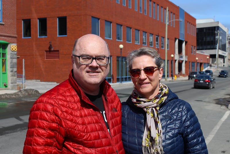 Dave and Gail Read of St. John's. — Andrew Waterman/The Telegram